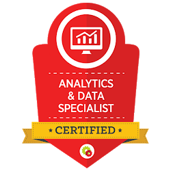 Analytics and Data Certified - Digital Marketer