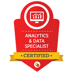 Analytics and Data Certified - Digital Marketer